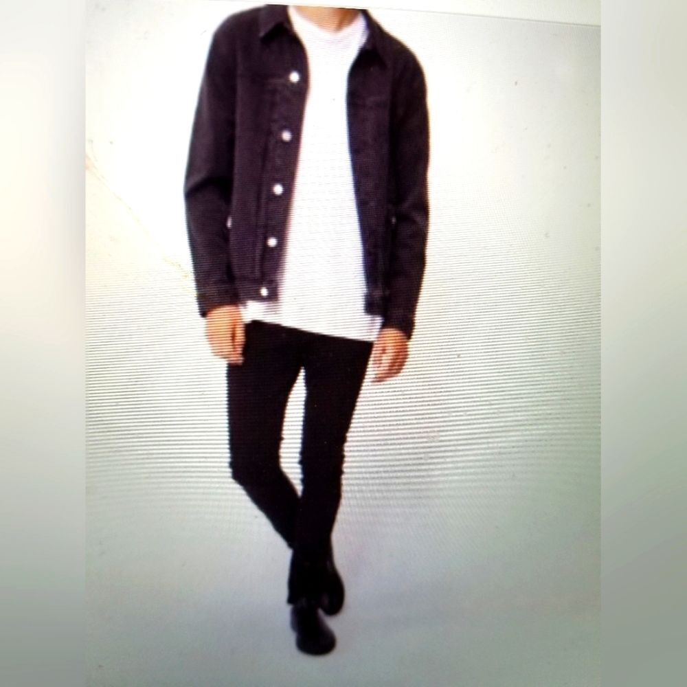 NWT BALDWIN BLDWIN THE MODERN SKINNY SMOKE SIZE 28 NWT